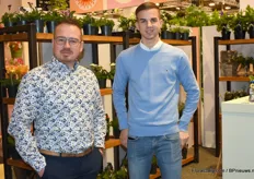 Teunis Versteeg and Jurre van Veen, both from Kwekerij De Liesvelden and, presented their primulas. Starrting from the second quarter of this year they will have completely switched to carbon-free growing pots.